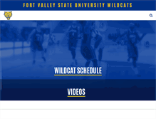 Tablet Screenshot of fvsusports.com